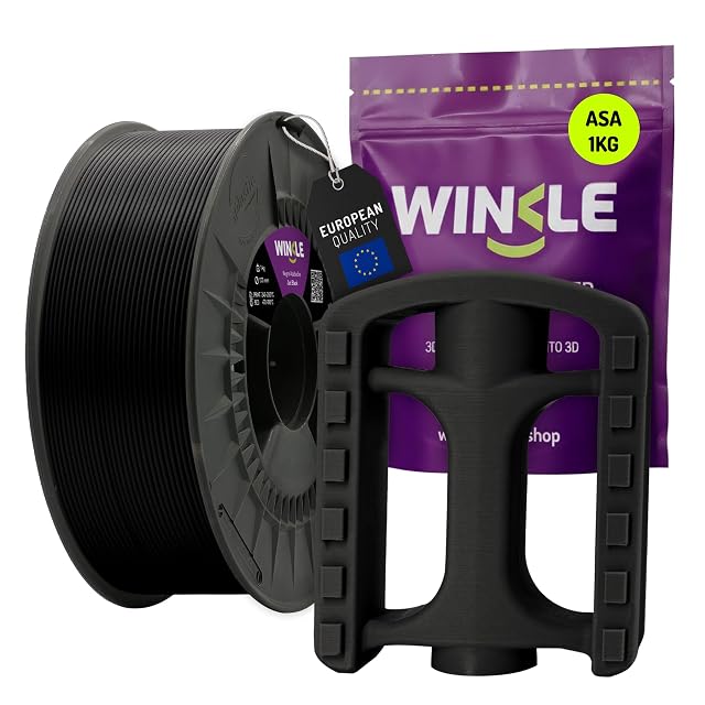 Spule tiefschwarzes Winkle ASA-Filament