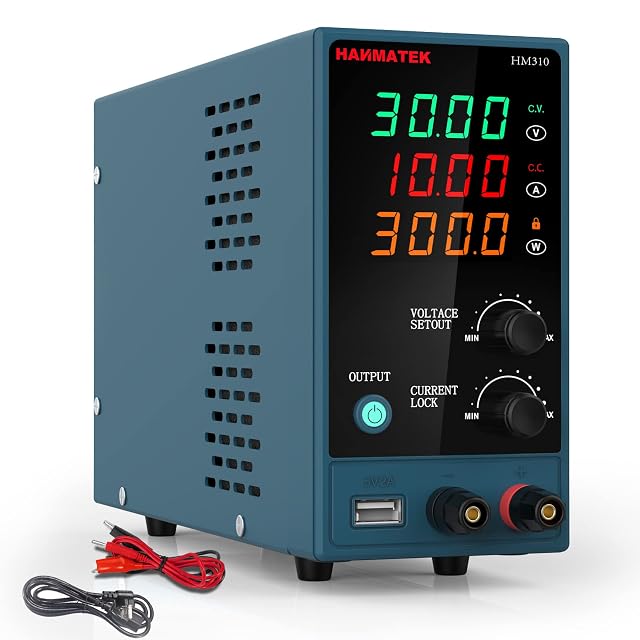 Labornetzteil HANMATEK HM310 mit LED-Anzeigen