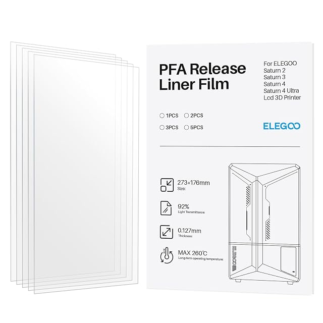 ELEGOO-PFA-Trennfolienbogen für Saturn-Drucker