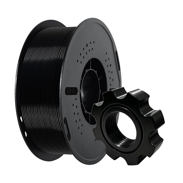 Spule schwarzes PETG-Filament von Kingroon