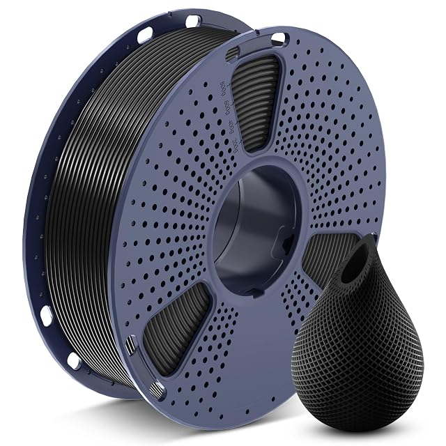 Spule schwarzes PETG-Filament von SUNLU