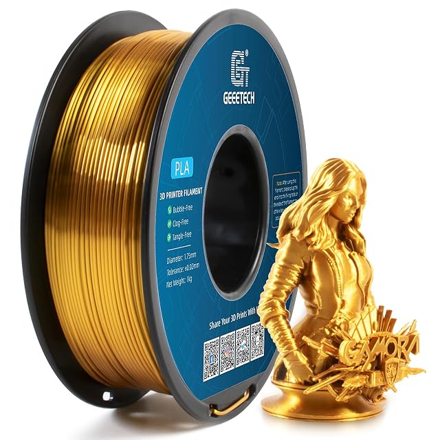 Spule goldenes Silk-PLA-Filament von GEEETECH
