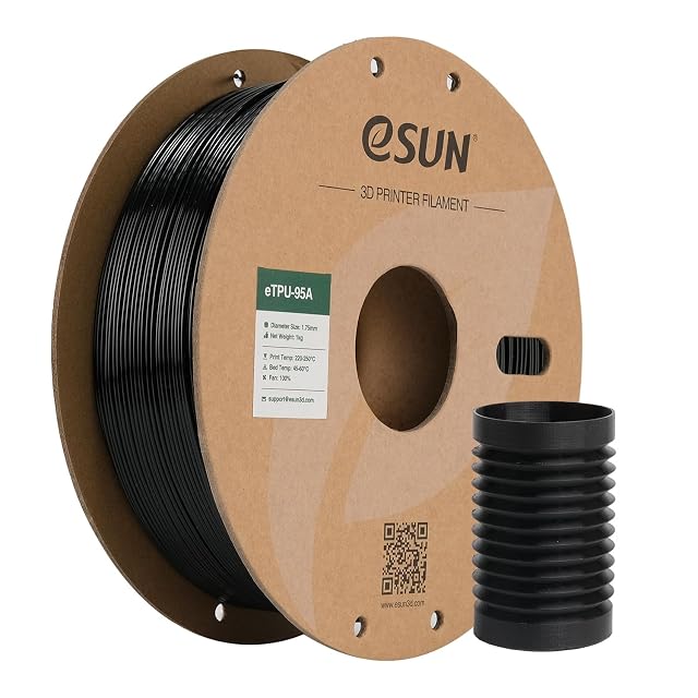 Spule schwarzes eSUN TPU-95A-Filament
