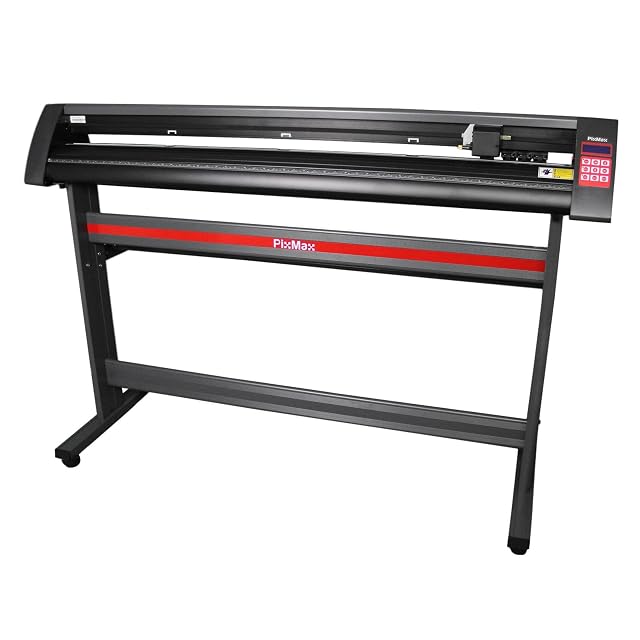Breiter Vinyl-Schneideplotter PixMax XL 1510 mm auf einem Ständer