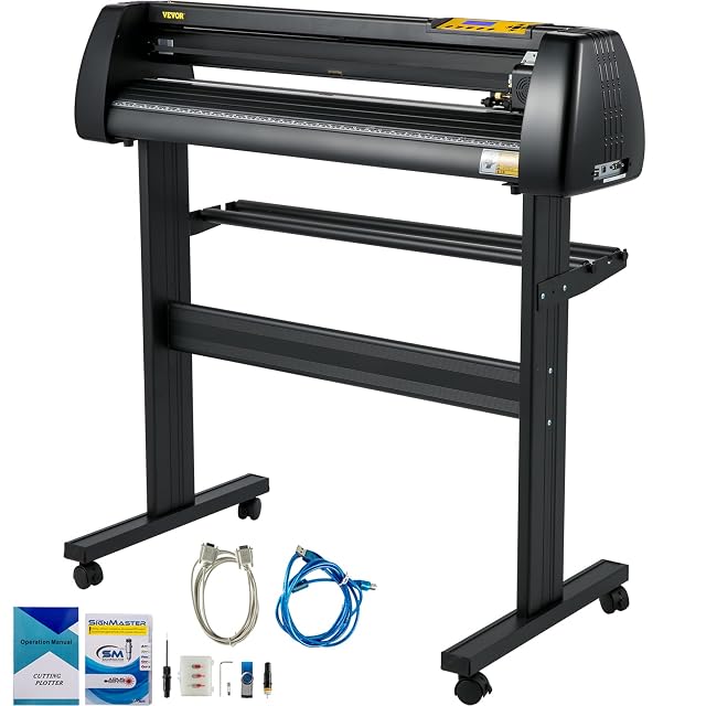 VEVOR 720-mm-Vinyl-Schneideplotter mit LCD-Bedienfeld